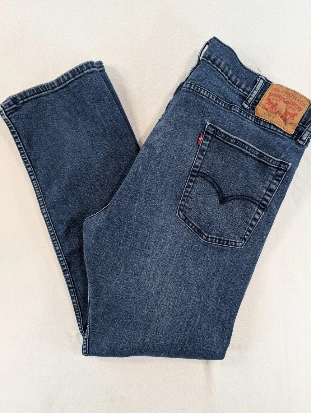 Levi's 517 Bootcut Jeans Men 38x30 Blue Denim | Vintage Style Classic Fit